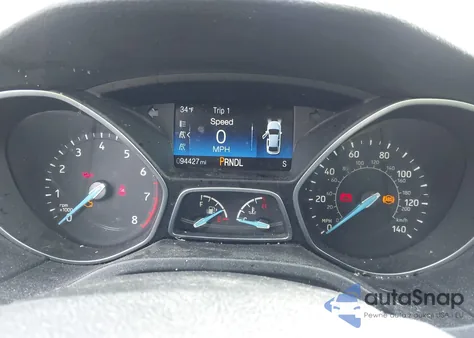 2017 Ford Focus Se z USA, uszkodzony, nr VIN 1FADP3K20HL271430